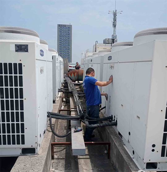 阿合奇中央空调制热和不制冷系统维修方法